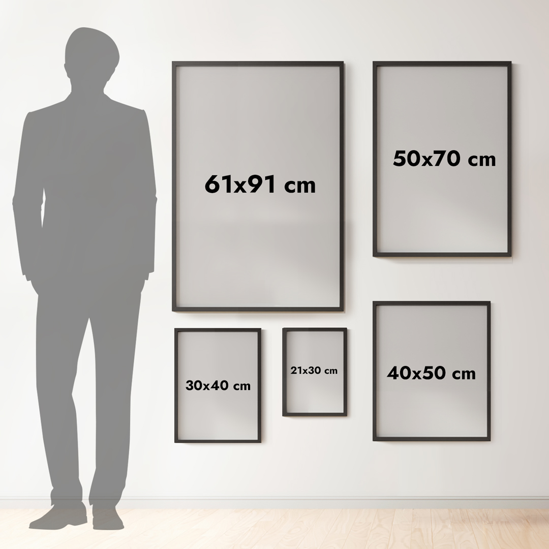 Plakat Mapa Goleniów - Biała zdjęcie 2