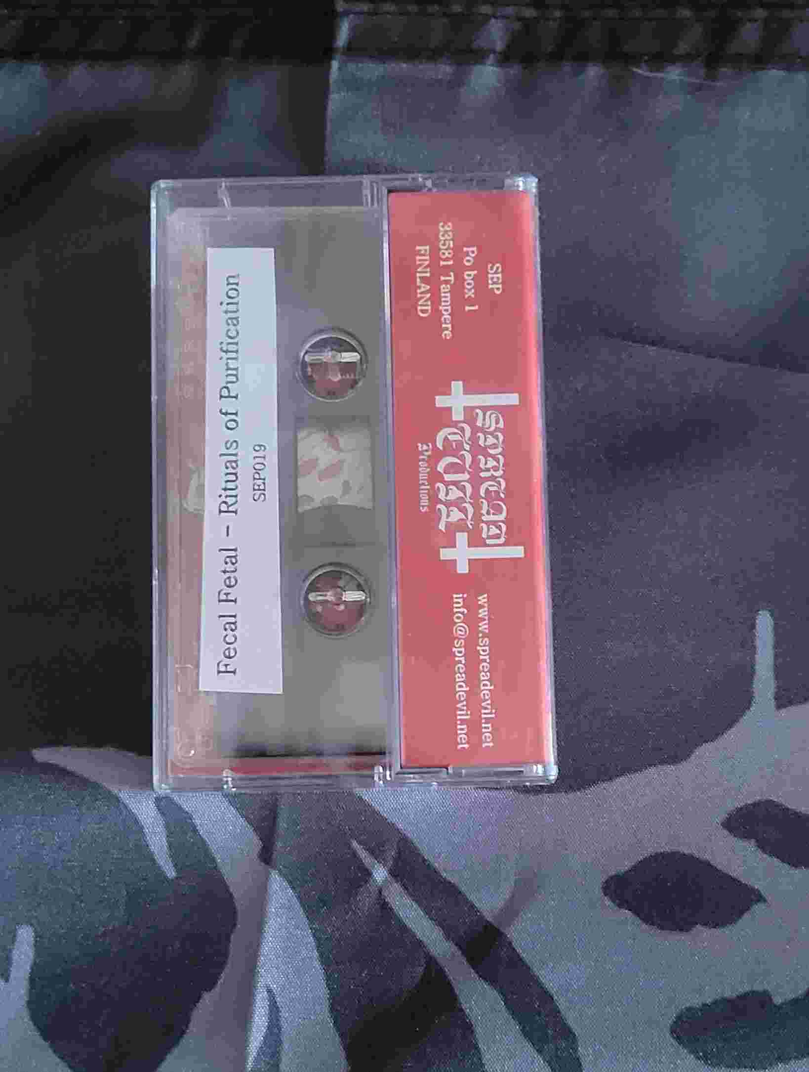 Fecal Fetal(Fin.) - Rituals Of Purification tape  - Spread Evil image 2