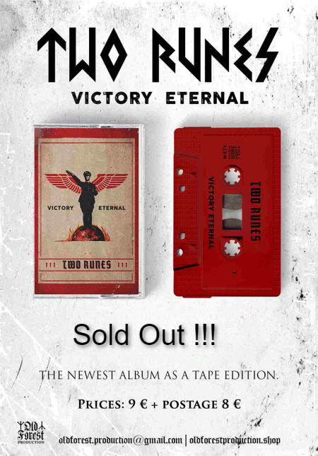 Two Runes - Victory Eternal tape lim.88 SOLD OUT!!!!! - Old Forest Production image 4