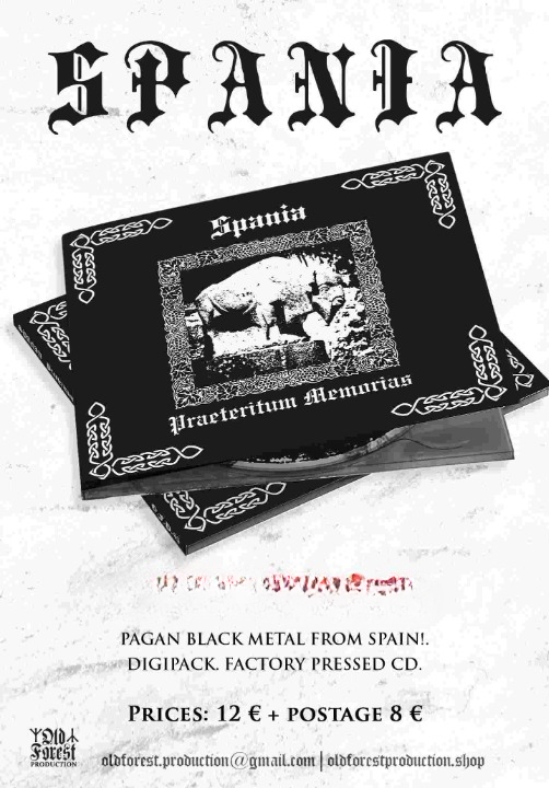 Spania - Praeteritum Memorias digi cd - Old Forest Production image 2