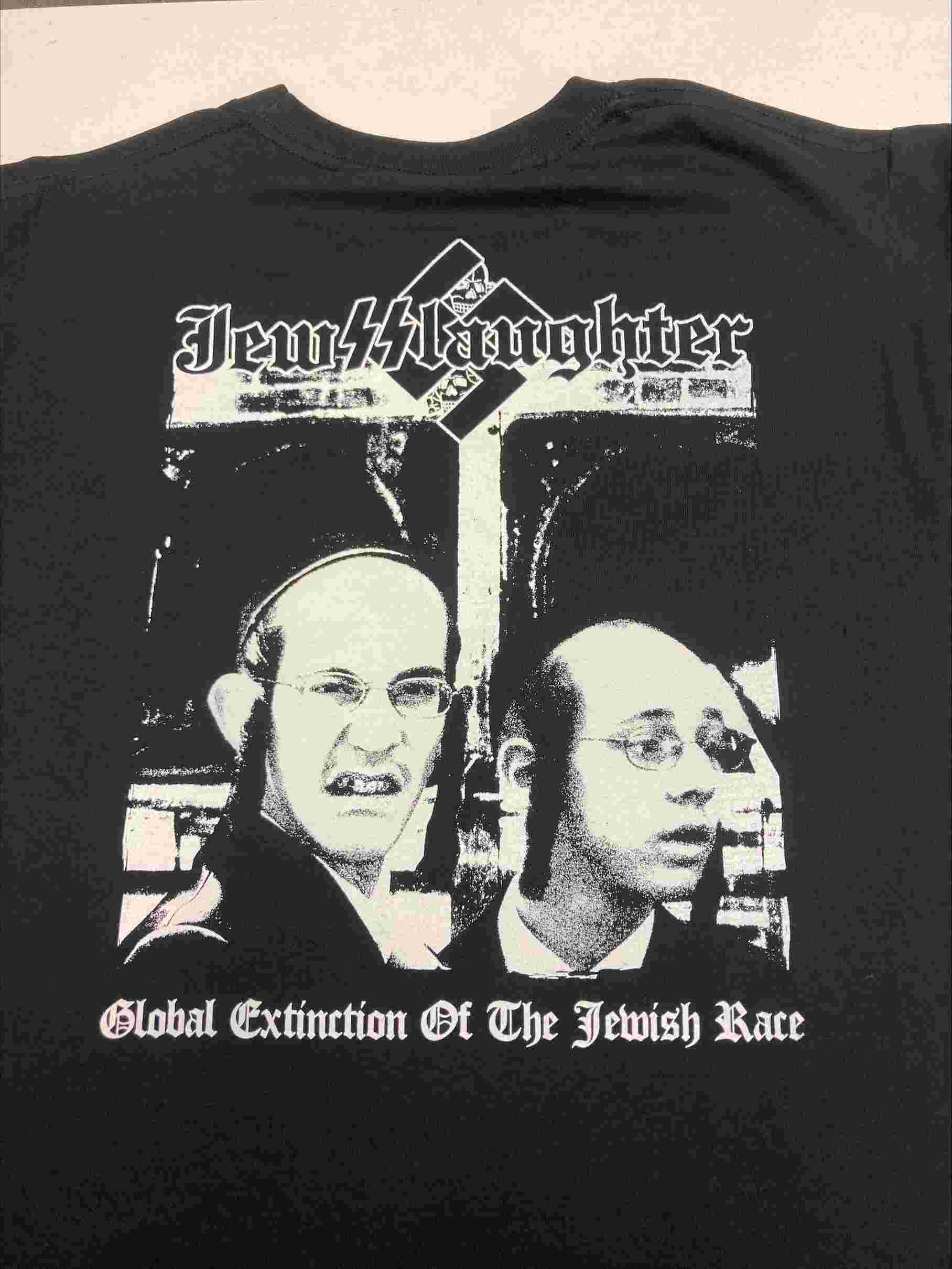 Jew@laughter  - Global Extinction Of The Jewish Race ts SOLD OUT - Old Forest Production image 1