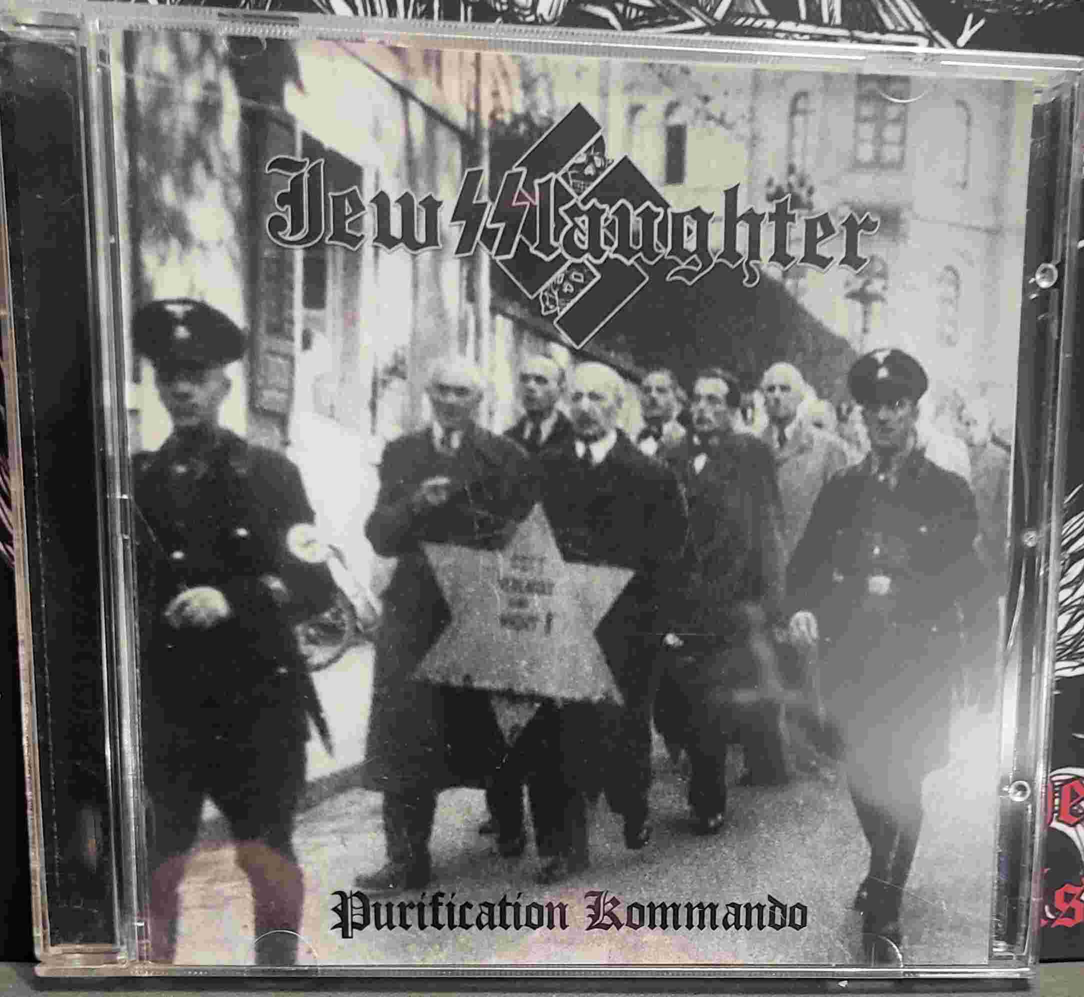 Jew@laughter  - Purification Kommando  cd Sold Out !!! - Old Forest Production image 2