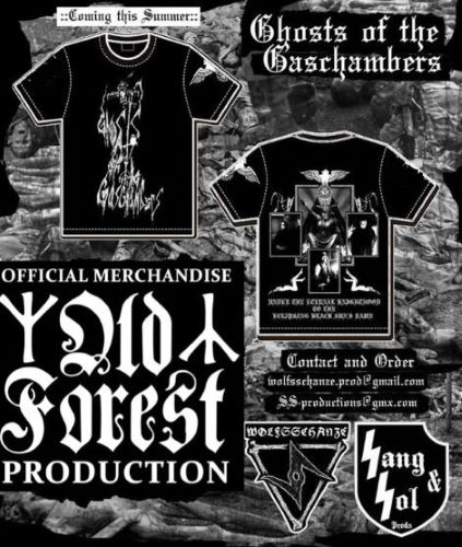 Ghosts of the Gaschamber  official tshirt Sold Out !!! - Old Forest Production image 1