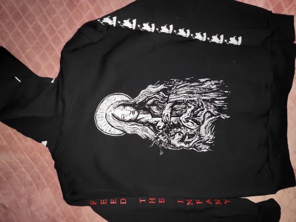 Ride for Revenge - Feed the Infamy  official hoodie SOLD  OUT - Old Forest Production image 4