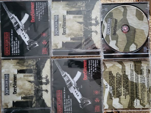 DER STURMER/CAPRICORNUS - Polish-Hellenic Alliance (CD) Sold Out!!! - Old Forest Production image 2