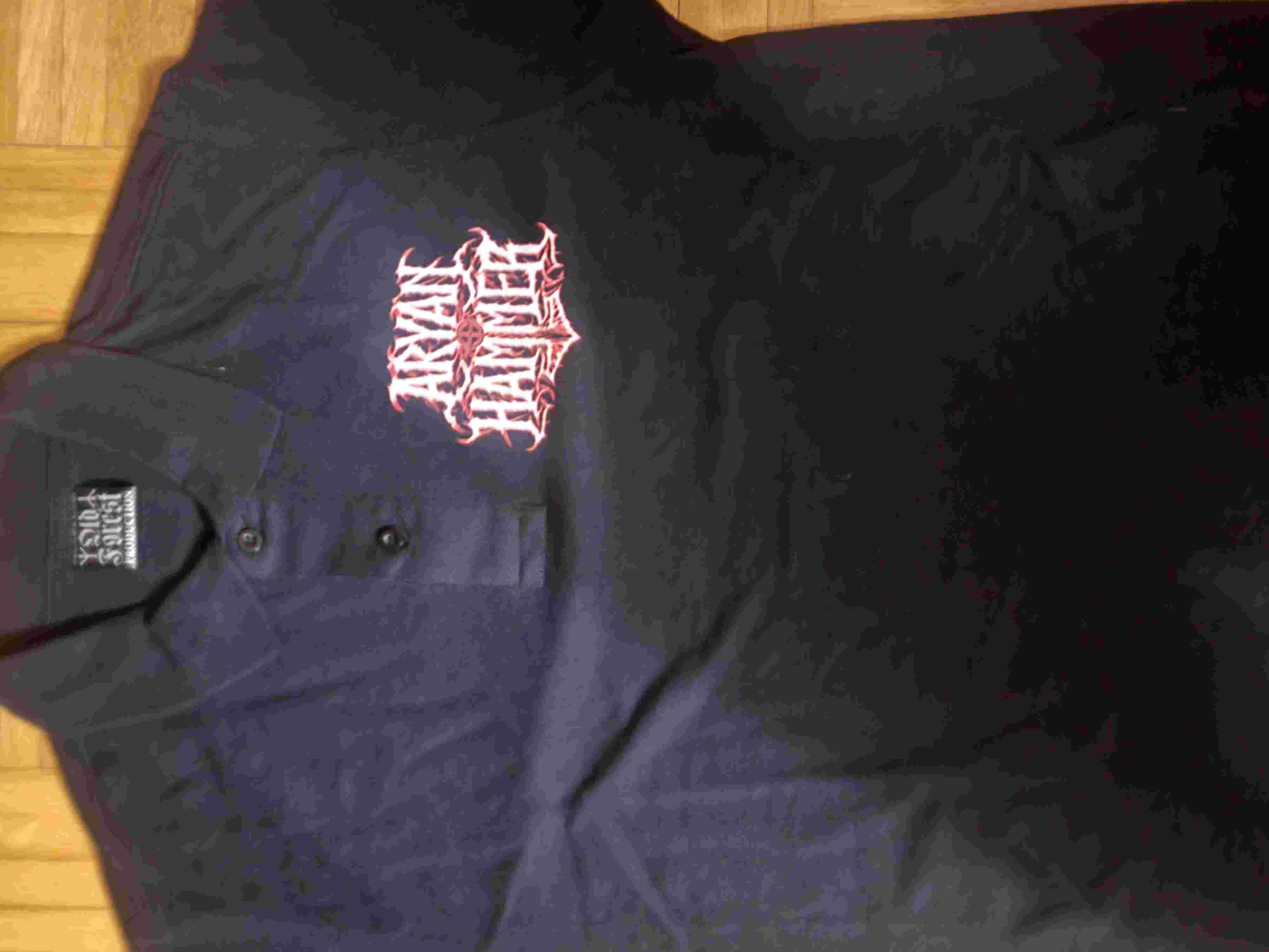 Aryan Hammer - official polo ts - Old Forest Production image 2