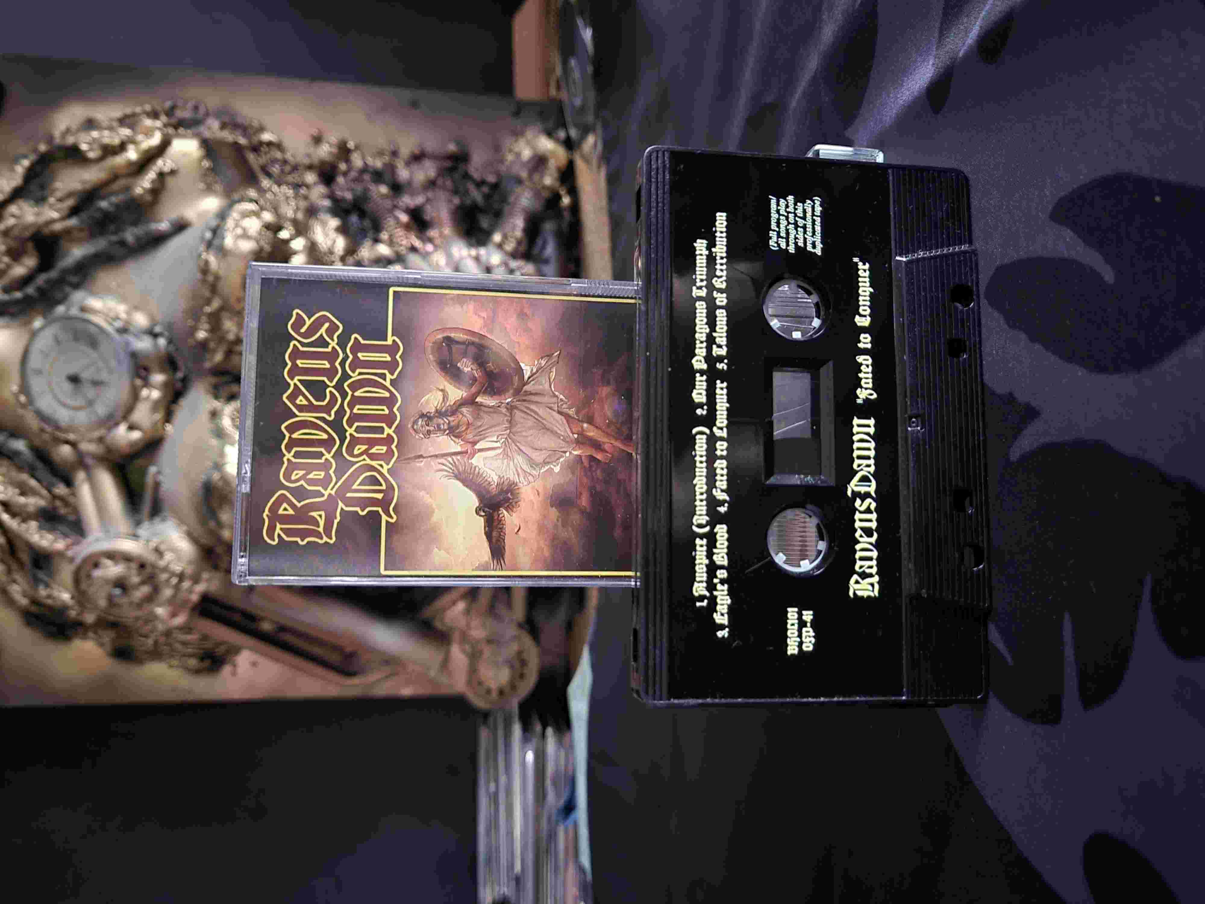 RAVENS DAWN -  Fated to Conquer tape - Old Forest Production image 2