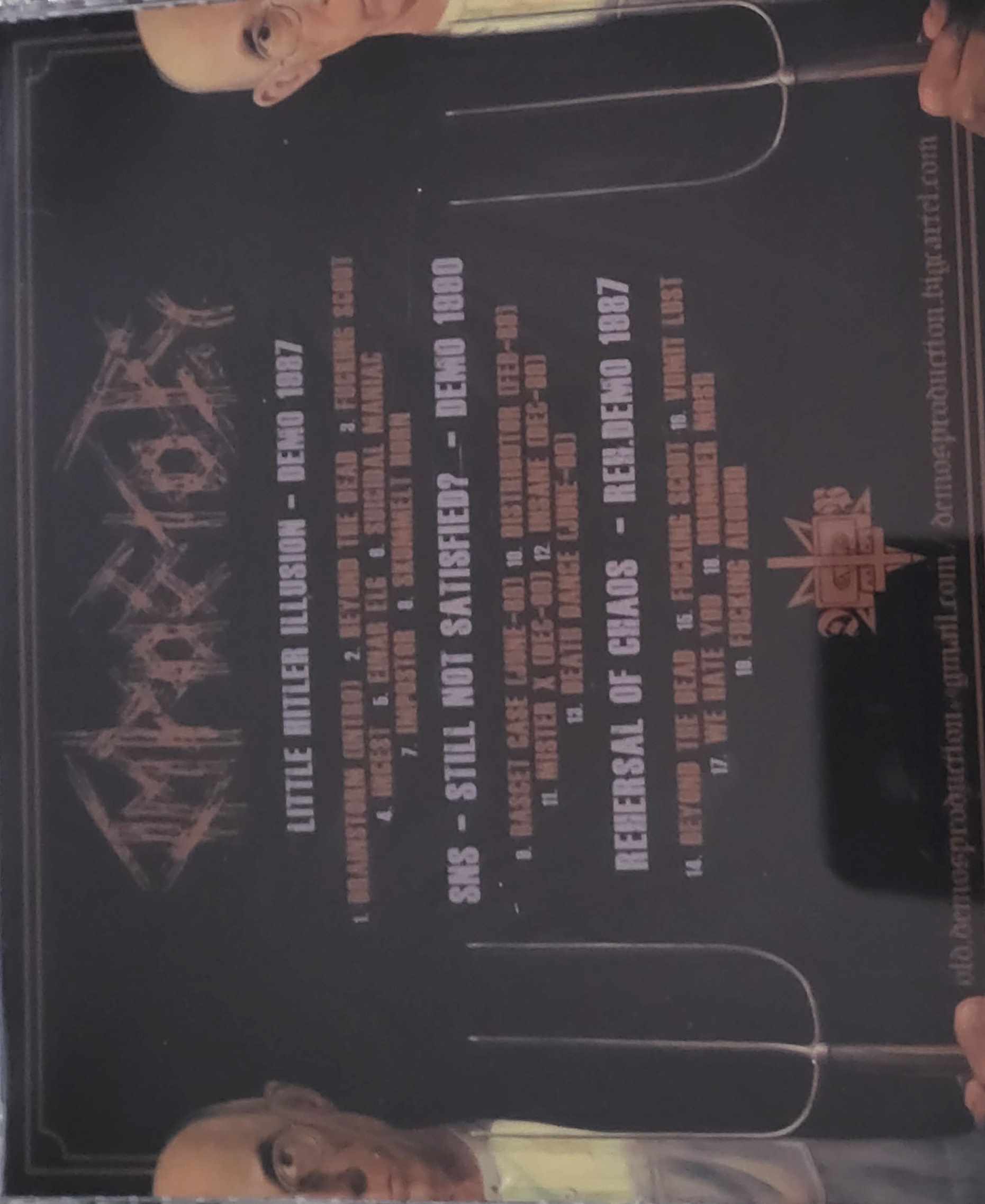 IMPOSTOR - LITTLE HITLER ILLUSION CD LIM.300 - Demos Production image 2