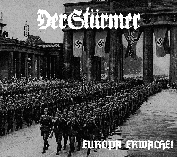 DER STÜRMER   - "Europa Erwache!"  SLIM CASE MCD - Vinlandic Werwolf Distribution image 1