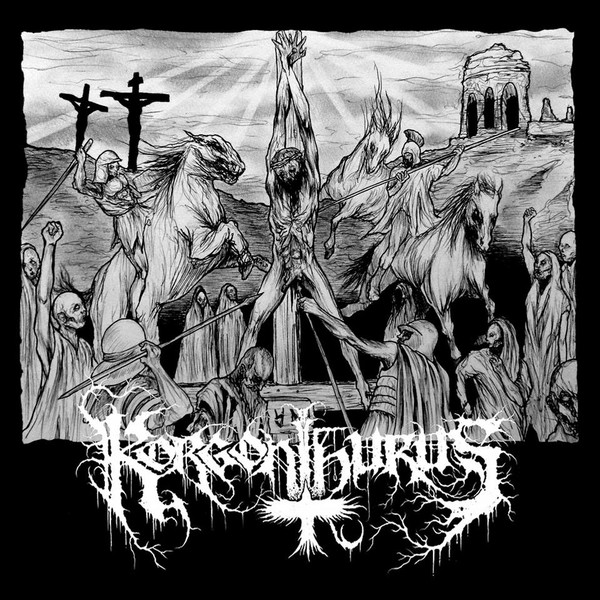 Korgonthurus/Ristillä Mädäntyen cd - Humanity's Plague Productions image 1