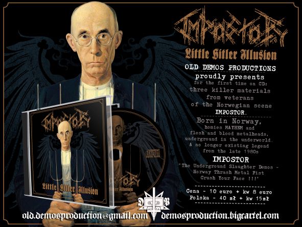 IMPOSTOR - LITTLE HITLER ILLUSION CD LIM.300 - Demos Production image 3