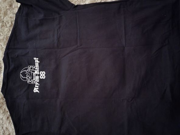 Aryan Kampf 88 -  Leon Degrelle  Ofiicial tshirt - Old Forest Production image 3