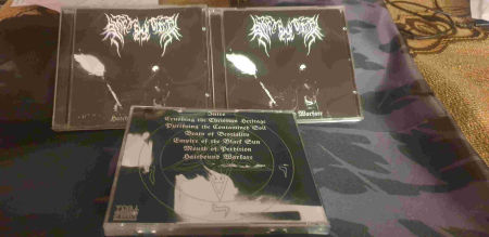 Black Sun Disciple (Fin.) -Hatebound Warfare cd - Old Forest Production image 2