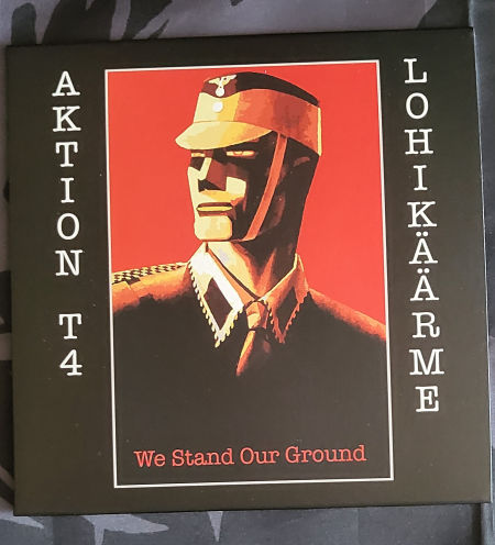 Aktion T4(Fra.) / Lohikäärme(Fin.)- We Stand Our Ground 7"ep - Old Forest /Undergrund NS Records  image 2