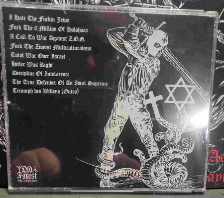 Jew@laughter  - Purification Kommando  cd - Old Forest Production image 4