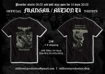 Aktion T4/Frangar official tshirt Sold Out!!!! - Old Forest Production image 1