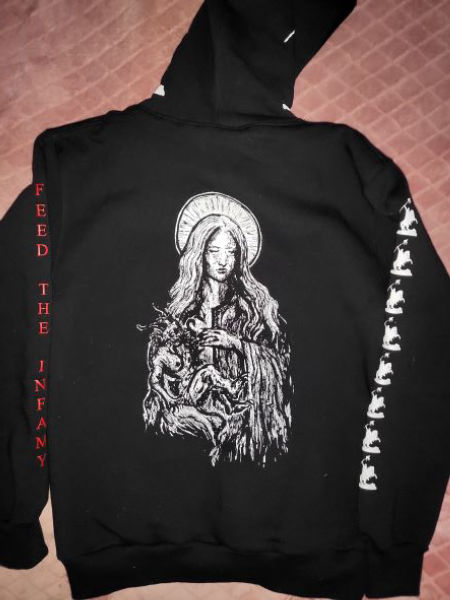 Ride for Revenge - Feed the Infamy  official hoodie SOLD  OUT - Old Forest Production image 4