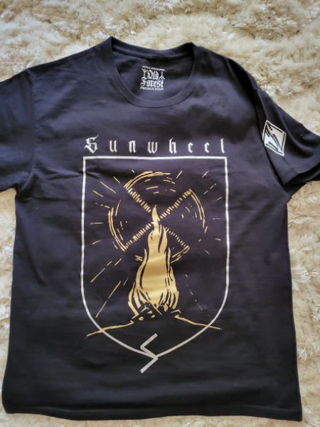Sunwheel - Monuments Of The Elder Faith  official ts  lim.40 SOLD OUT - Old Forest Production image 2