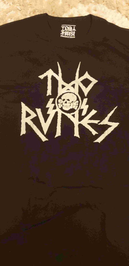 Two Runes - official tshirt 2 SOLD OUT!!!!! - Old Forest Production image 2