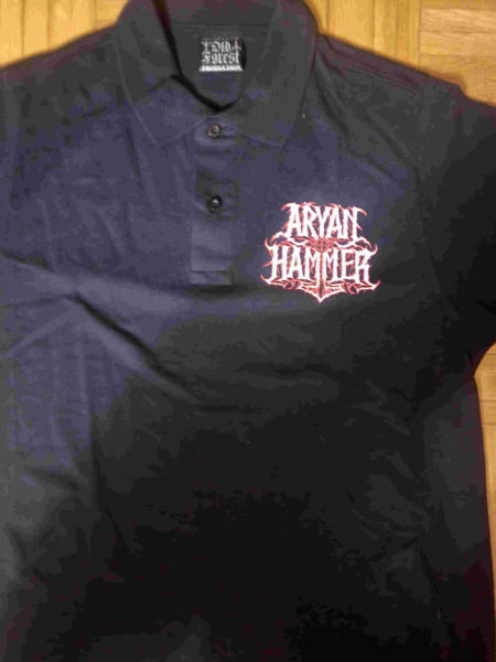 Aryan Hammer - official polo ts - Old Forest Production image 2