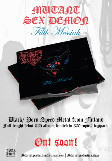  Mutant Sex Demon(Fin.) - Filth Messiah CD digipack  - Old Forest Production image 2