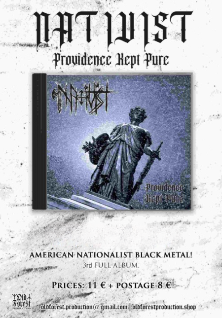  NATIVIST "Providence Kept Pure" CD - Old Forest Production image 1