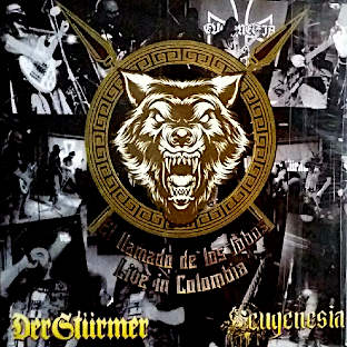 DER STÜRMER / EUGENESIA - El llamado de los lobos (Live in Colombia) - CD -  Culto Solar Records image 1