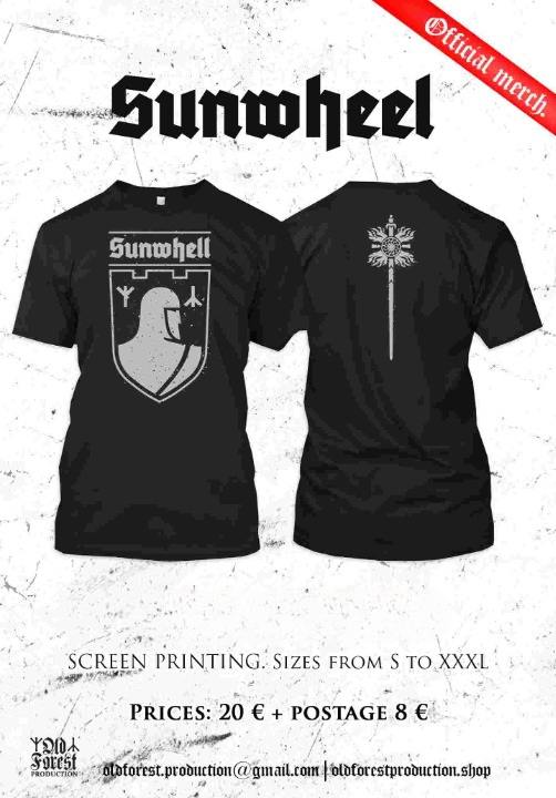 Sunwheel - Runes official ts black  lim.30 - Old Forest Production image 1