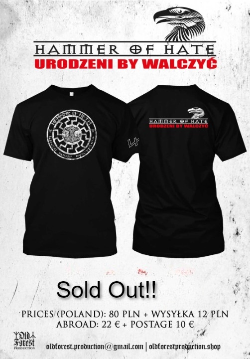 Hammer Of Hate - Urodzeni By Walczyć SOLD OUT  - Old Forest Production image 3