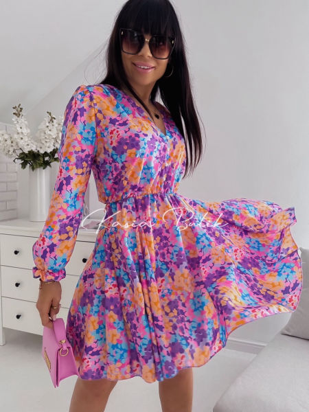Sukienka Mini Adisson Pastelova - polecana również dla kobiet w ciąży zdjęcie 1