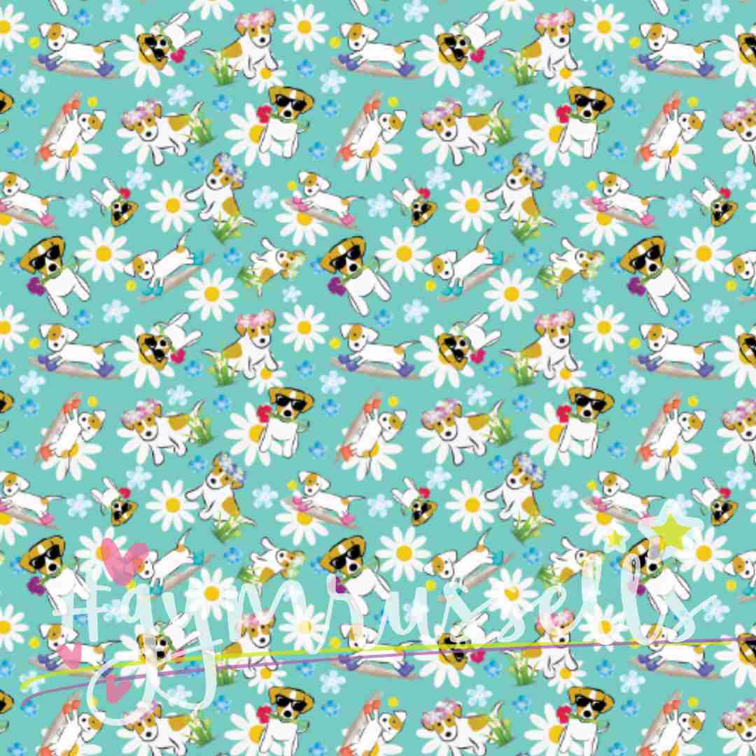 Spring doggie colours 3 in 1 sachet - Gymrussells image 2