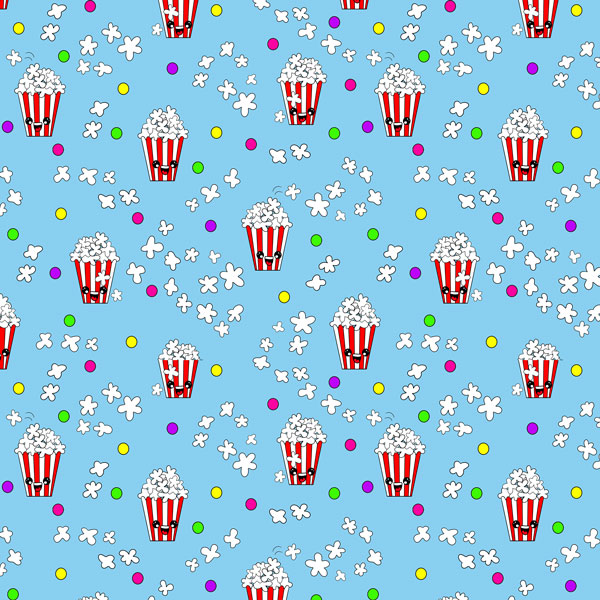 Happy Popcorn Smycz regulowana z amortyzatorem - Gymrussells zdjęcie 1
