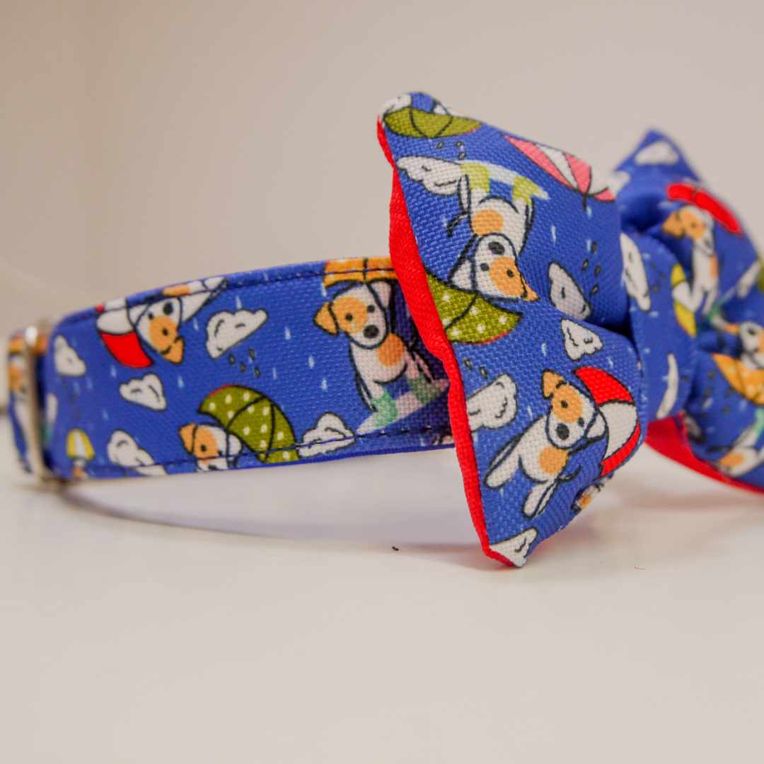 Rainy doggie dog bowties - Gymrussells image 2