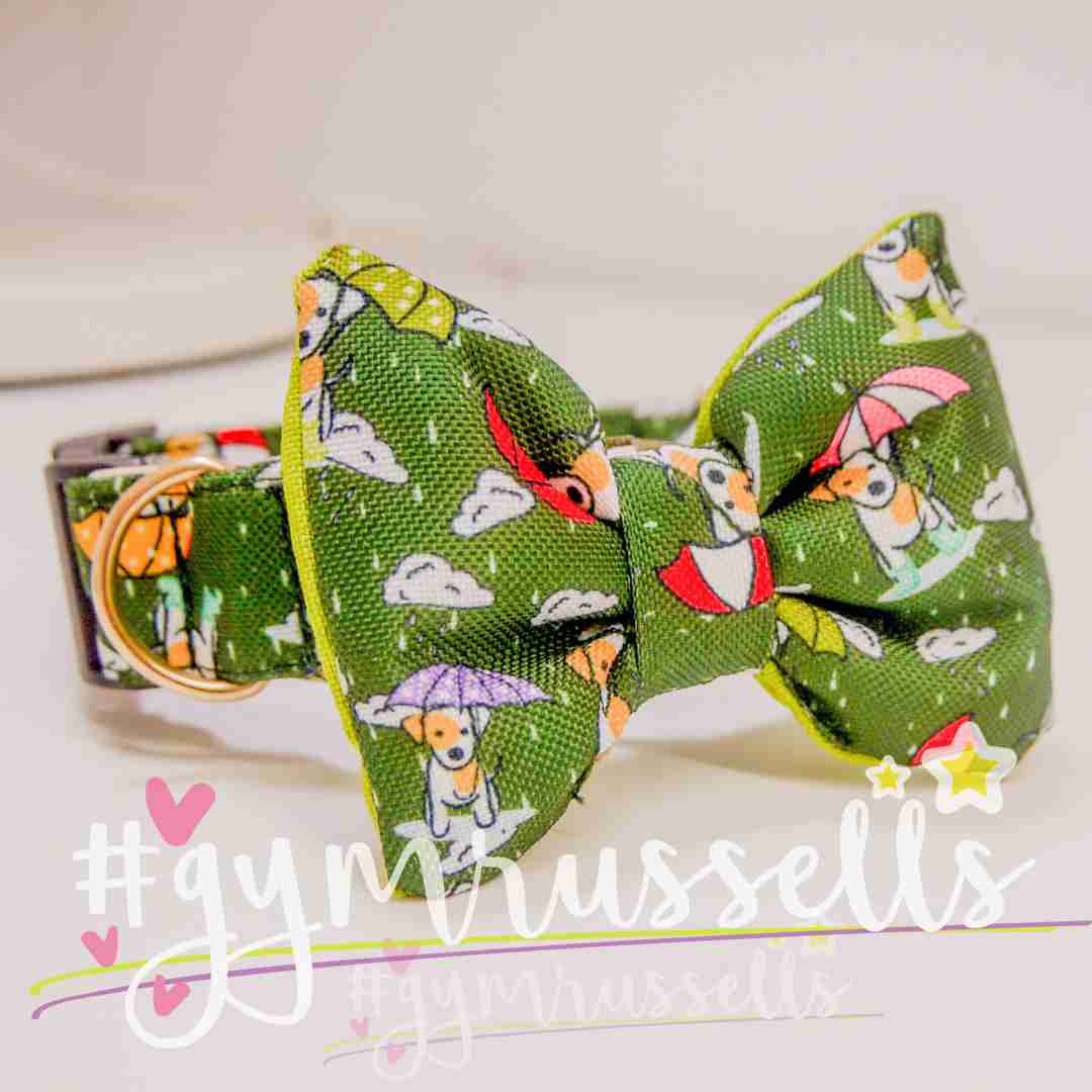 Rainy doggie dog bowties - Gymrussells image 3