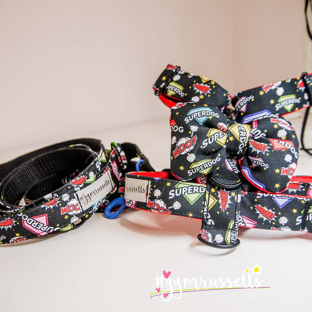 Superdog Black Dog strap harness  - Gymrussells image 3