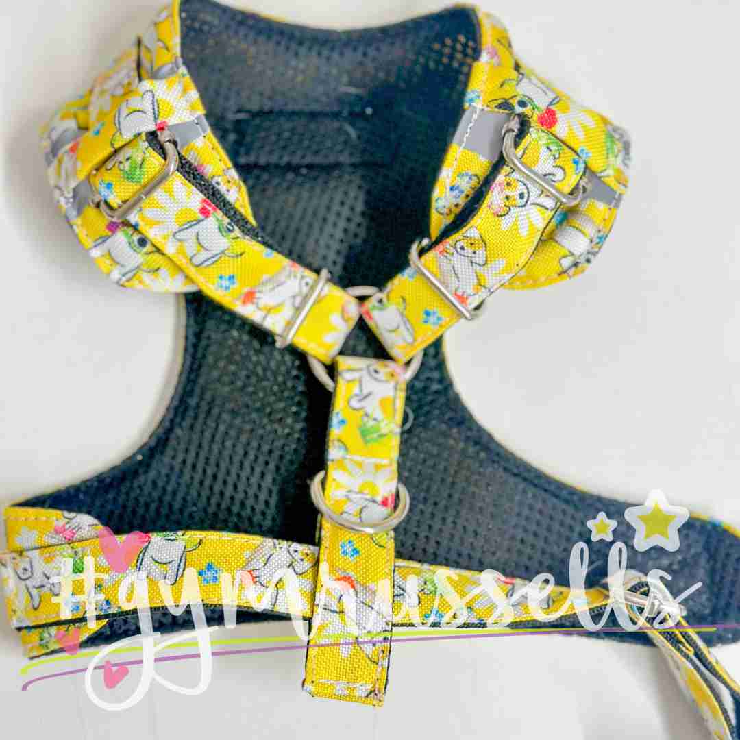 Spring Doggie yellow chest harness - Gymrussells image 3