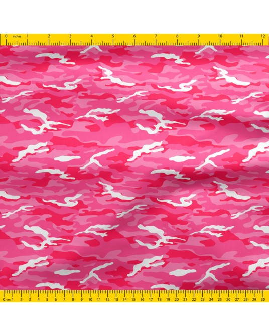Różowe moro Szelki bezuciskowe dla psa - Gymrussells zdjęcie 1