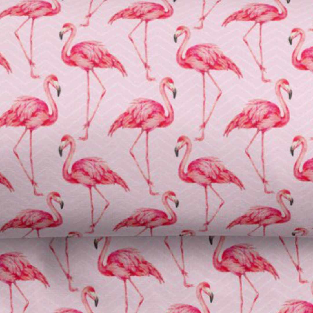 Różowe Flamingi Obroża dla psa - Gymrussells zdjęcie 4