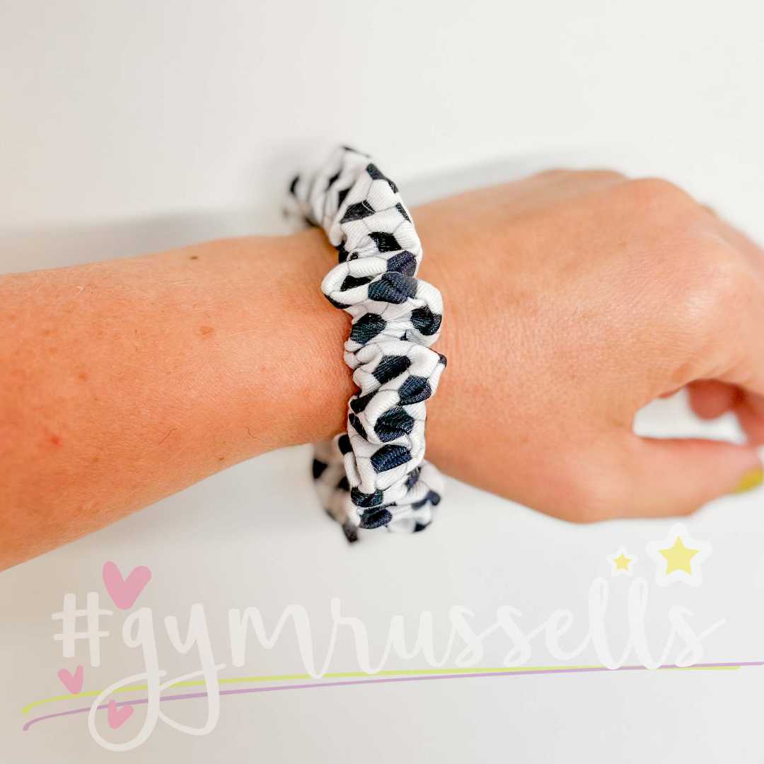 Piłka nożna gumka Scrunchie  - Gymrussells zdjęcie 2