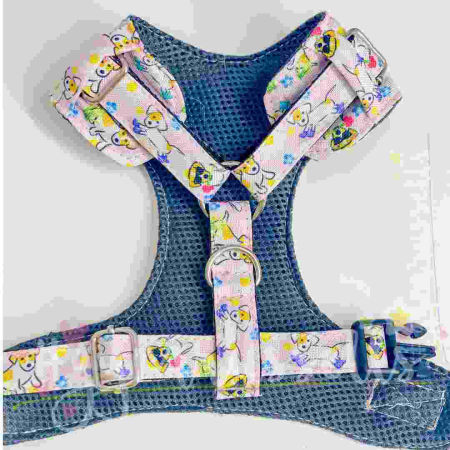 Spring Doggie pink chest harness image 4