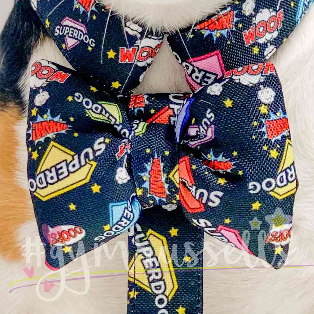 Superdog dog bowties - Gymrussells image 3