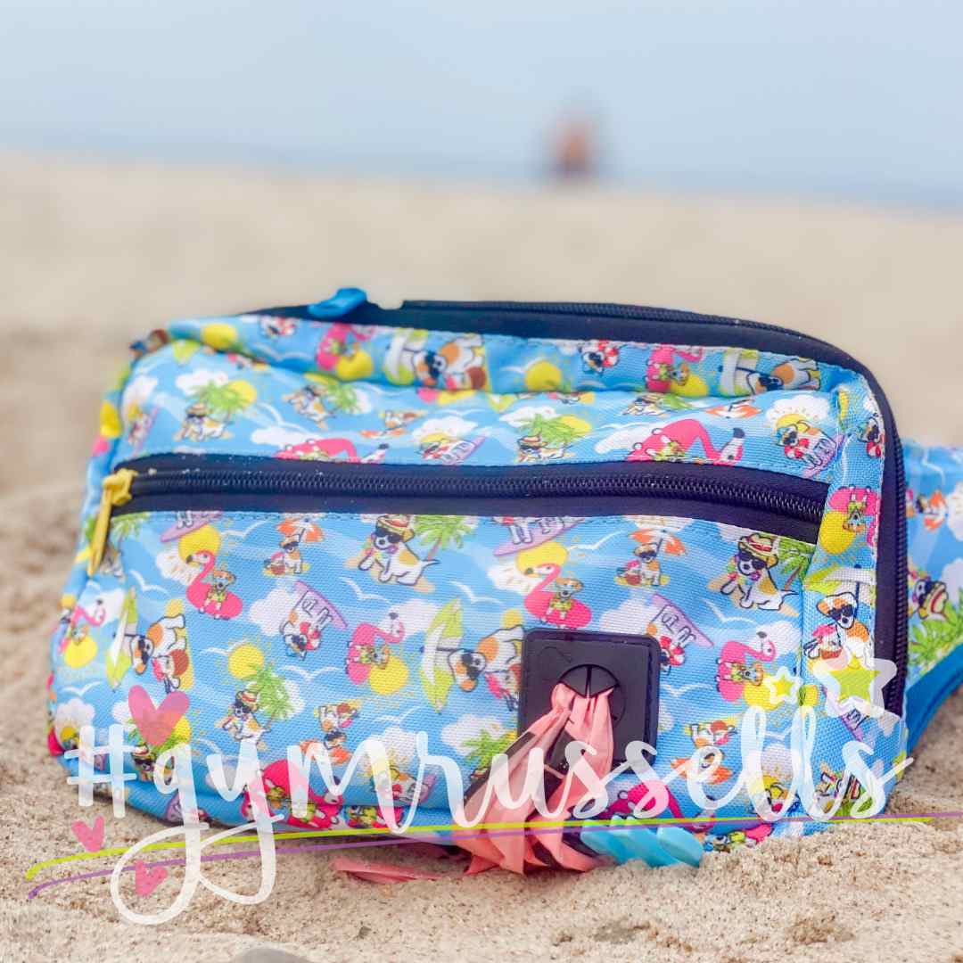 Beach dog colors Fanny Pack - Gymrussells image 1