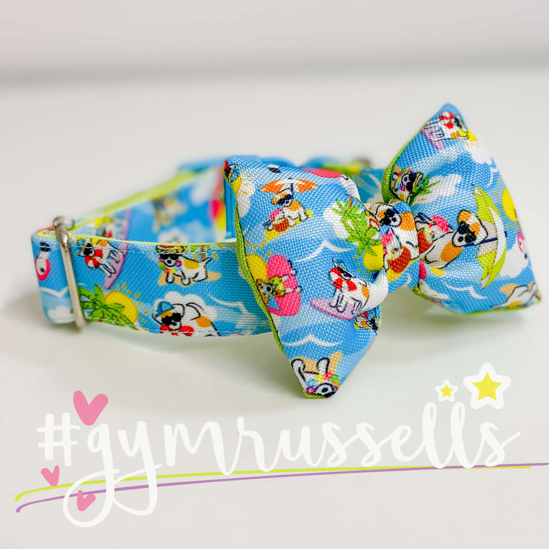 Beach dog bowties - Gymrussells image 1