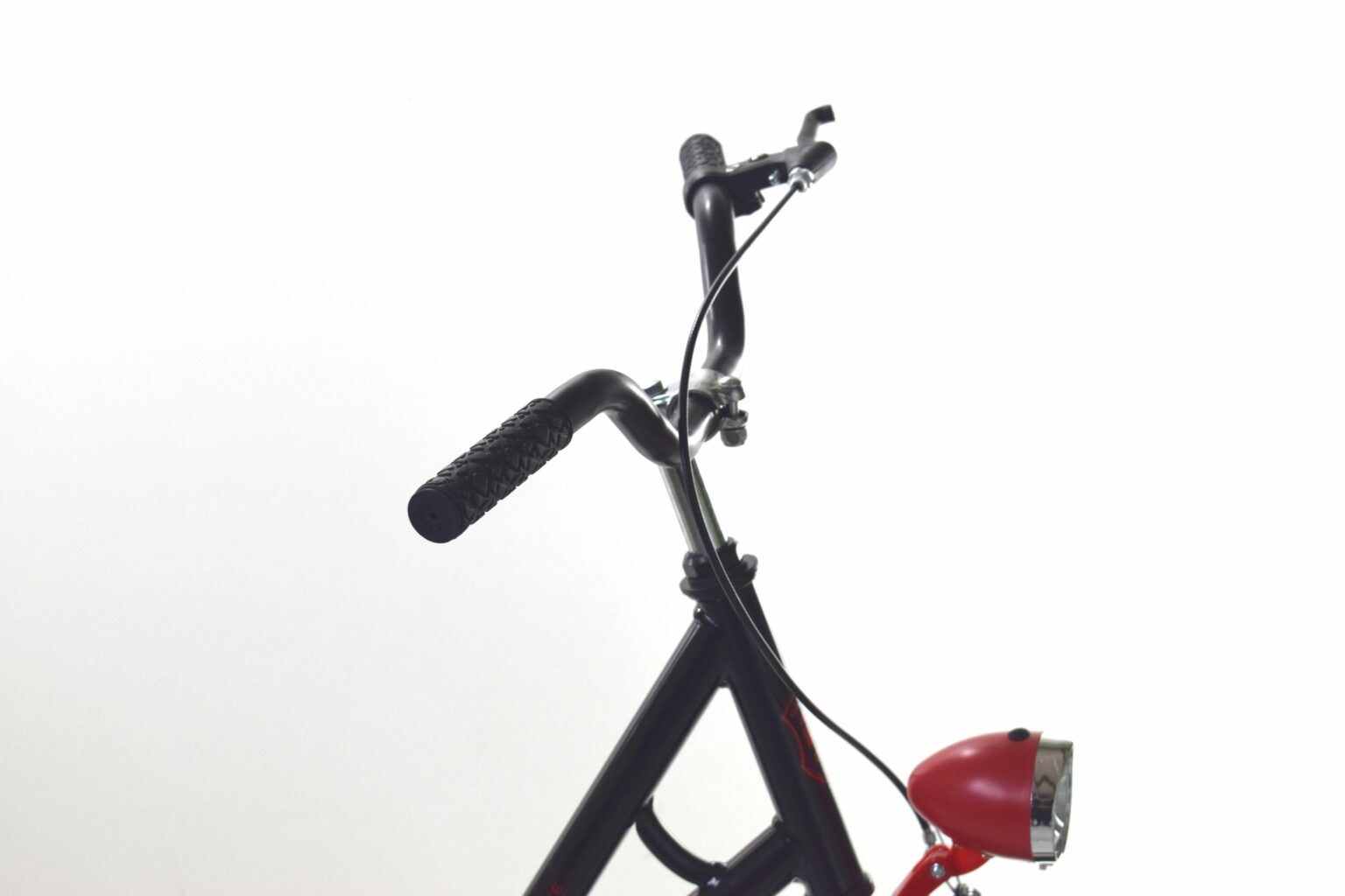 Rower Miejski Dallas Retro 28" 1spd czarno-czerwony - DALLAS BIKE zdjęcie 2
