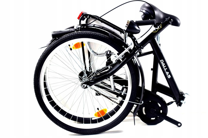 Rower Dallas Składak 24" 1spd czarny - DALLAS BIKE zdjęcie 2
