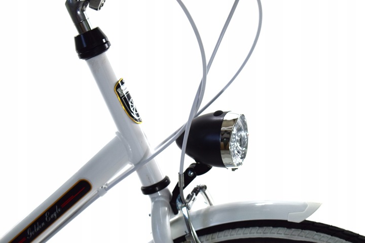 Rower Dallas Składak 24" 6spd biały - DALLAS BIKE zdjęcie 3