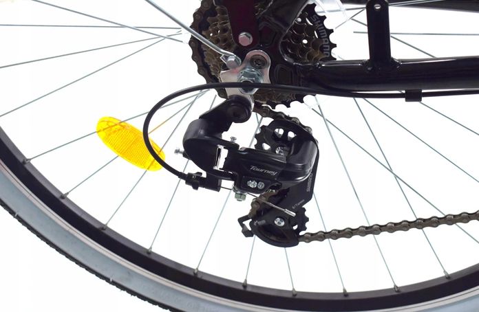 Rower Dallas City Trekking Alu 28" 21spd czarny - DALLAS BIKE zdjęcie 3