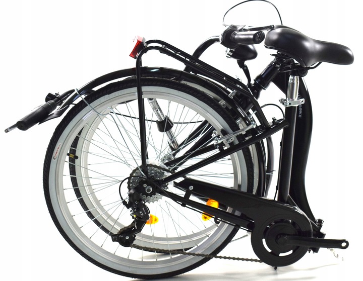 Rower Dallas Składak 24" 6spd Łabądź czarny - DALLAS BIKE zdjęcie 4