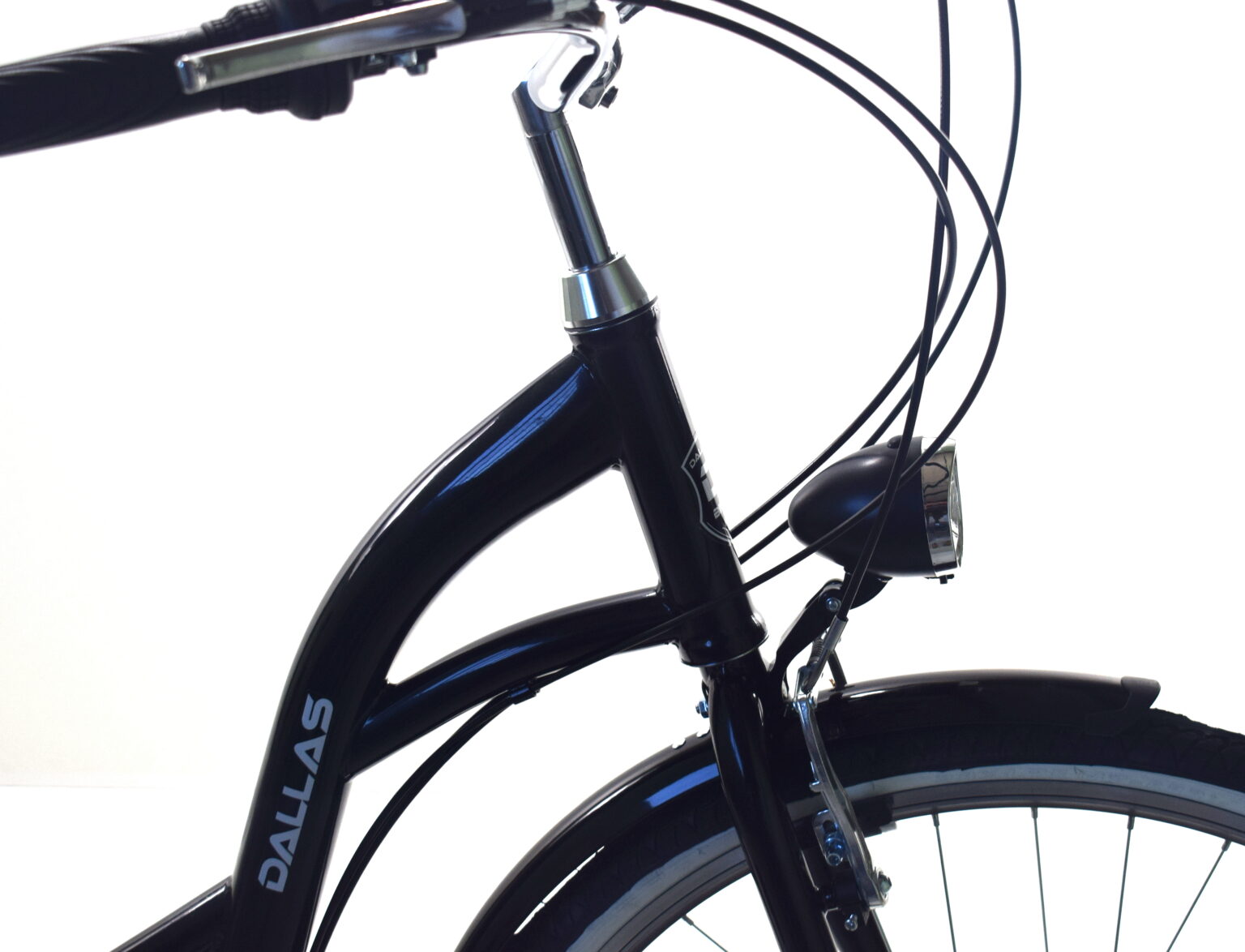 Rower Miejski Dallas City 28" 21spd czarny - DALLAS BIKE zdjęcie 3