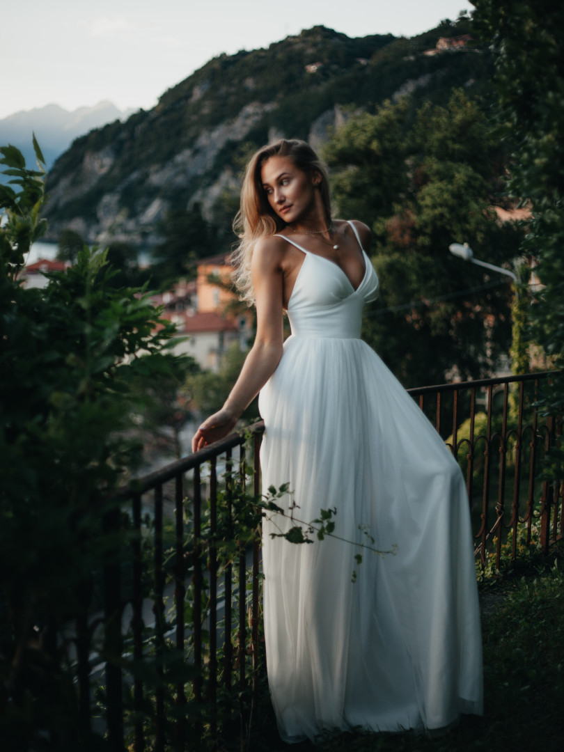 Cindrella maxi - A-line tulle wedding dress - Kulunove image 1